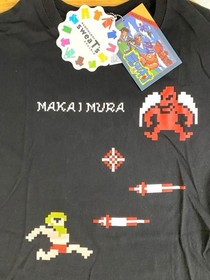 Makaimura Capcom Shimamura T-Shirt Famicom Ll Set Of 2 Japan Japan