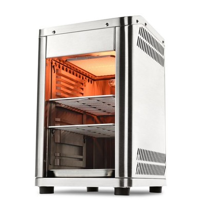 B-Ware TAINO Oberhitzegrill Gas Steakgrill 800 Grad Hochleistungsgrill Edelstahl