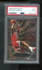 1996-97 Fleer Metal #241 Michael Jordan PSA 9 Graded Card NBA Metal Shredders 96