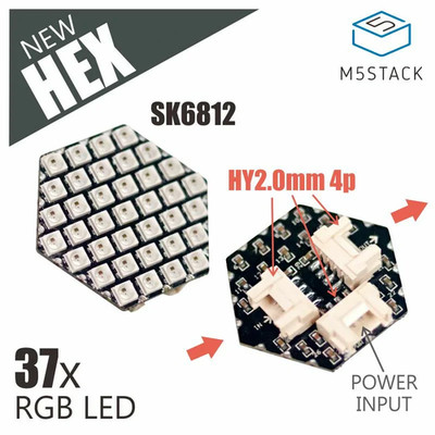 M5Stack Official HEX RGB LED Board (SK6812)