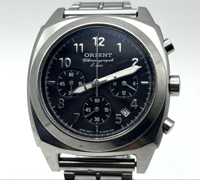 Working item, Orient Chronograph Men's Watch, battreplaced, Orient GN00-C1