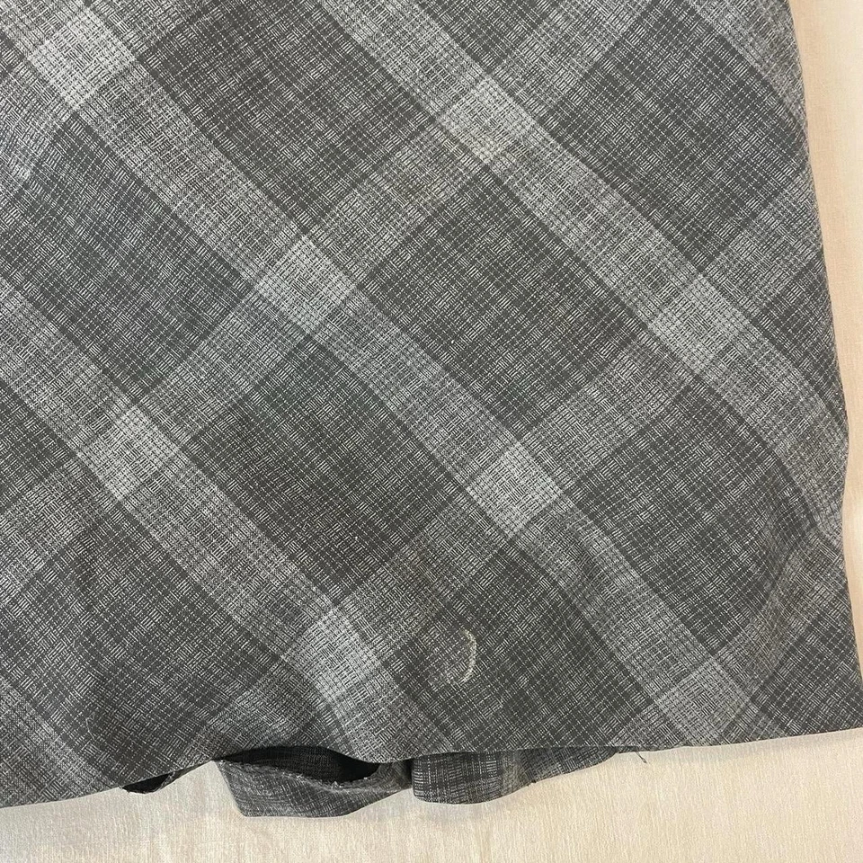 Saia midi xadrez Merona - Imagem 4 de 4