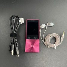 SONY NW-A25 WALKMAN DIGITAL MUSIC PLAYER Bordeaux pin 16GB Hi-Res Tested Working