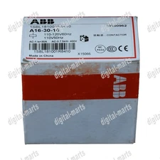 one new abb A16-30-10 AC contactor 110VAC Quality assurance