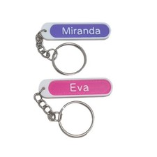 Custom Name 3D Printed Keychain Personalized Backpack Accessory Any Color