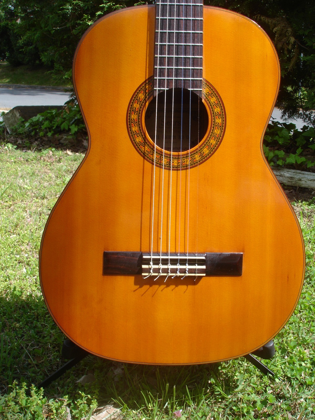 Harmony Sears Roebuck Classical 319-1233 Guitar 60/70's MIJ, Spruce Solid Top