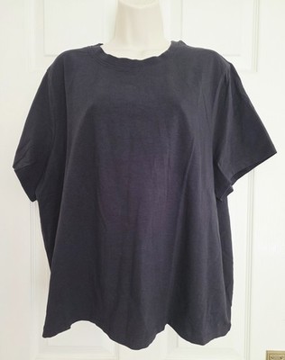 BNWT Freemans Size XL Women's Short Sleeve Stretch Black T-shirt