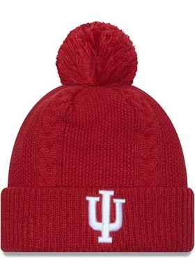 NCAA Authentic New Era Indiana Hoosiers Cold Weather Sport Knit Beanie
