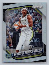 2025 Panini Prizm WNBA #96 Myisha Hines-Allen Silver Prizms