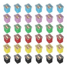 36 PCS Car Fuses Assortment Low Profile for Trailer Brake Control Systems