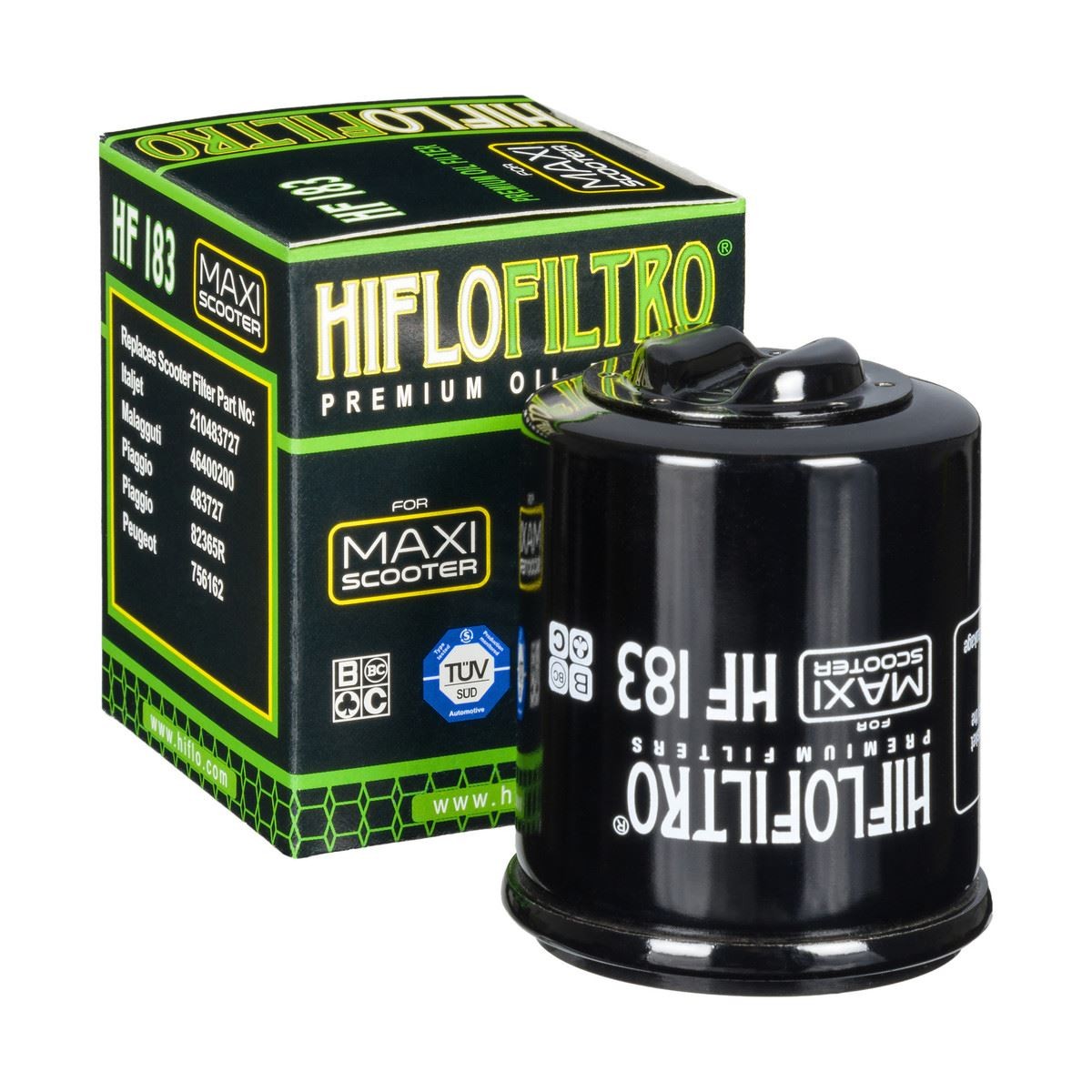 Hi-Flo Oil Filter - HF183 Piaggio 200 Beverly Rst 2001 - 2003