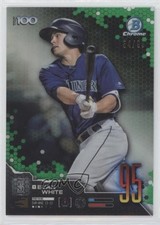 2019 Bowman Scouts' Top 100 Green Refractor 54/99 Evan White #BTP-95 uk2