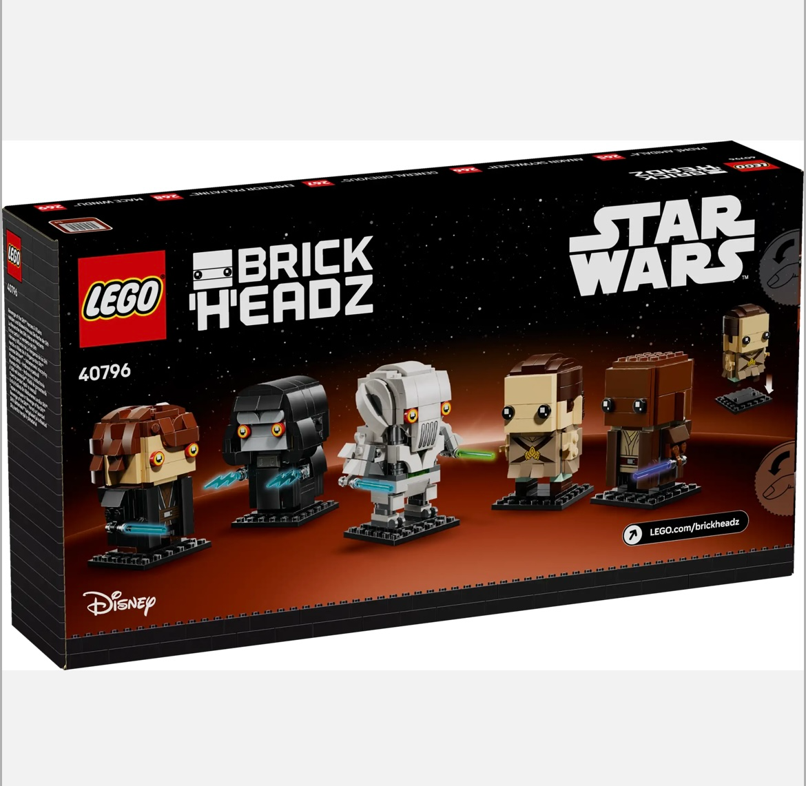 Lego 40796 Star Wars Revenge of the Sith Heroes & Villains