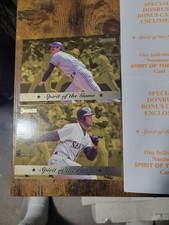 1994 Donruss - Spirit of the Game Jumbo Griffey Jr #3, Olerud and Salmon /10000