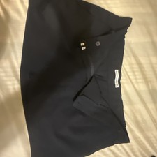 Abercrombie  Fitch Women  s Black Mini Skort Medium Pull-On Stretch Golf