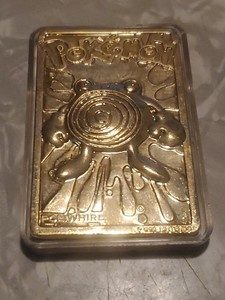 Gold Plated Pokemon Cards 1999 | eBay