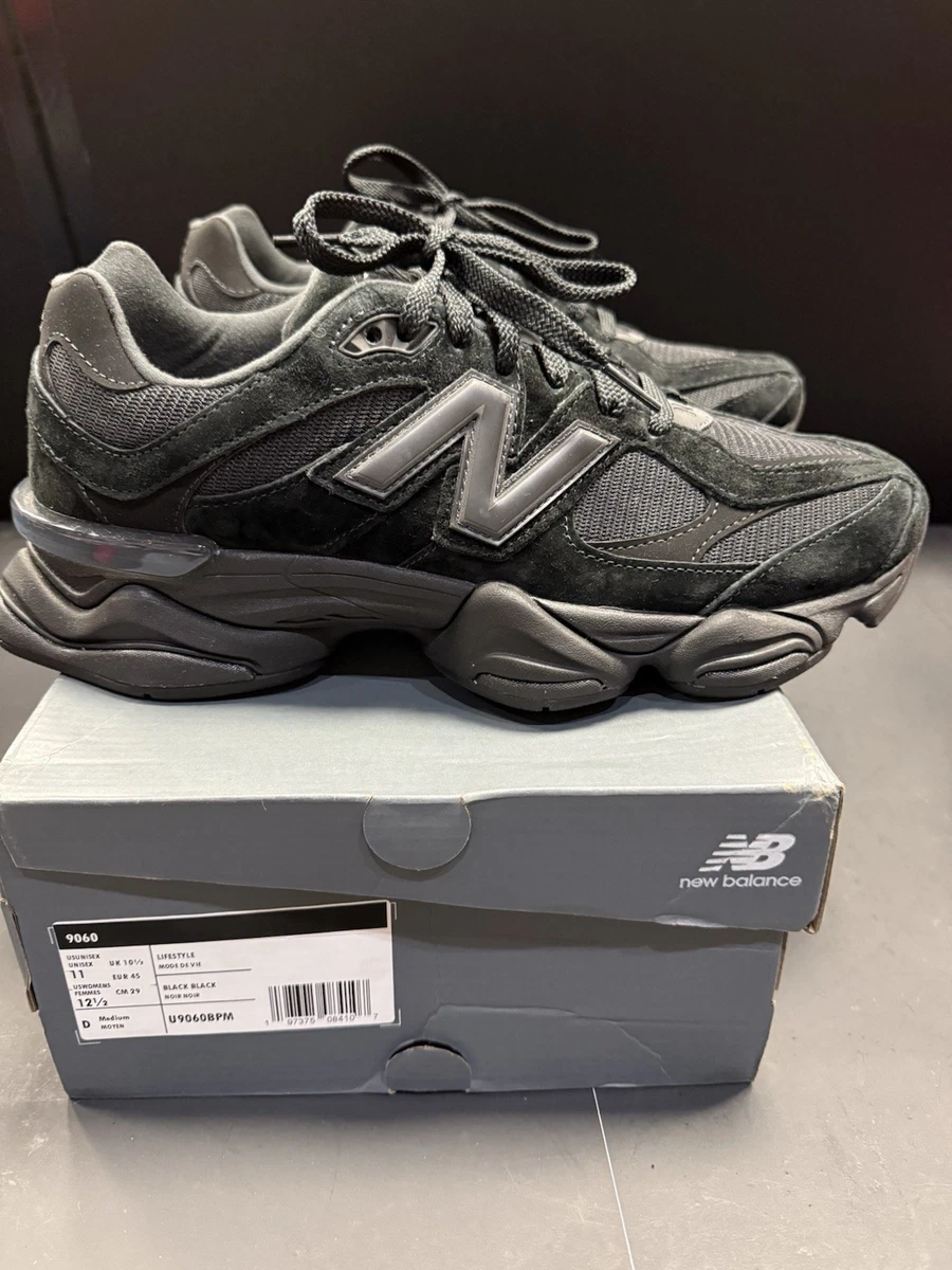New Balance 9060 Triple Black Suede for sale | eBay