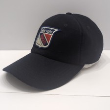 New York Rangers Vintage Wool Hat Black American Needle Archive Legend Strapback