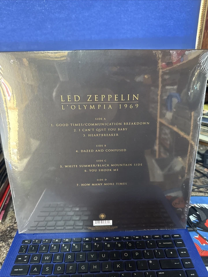 Led Zeppelin - L'Olympia 1969 -  New Sealed - ERW004 - 803343269642 - Image 2 of 3