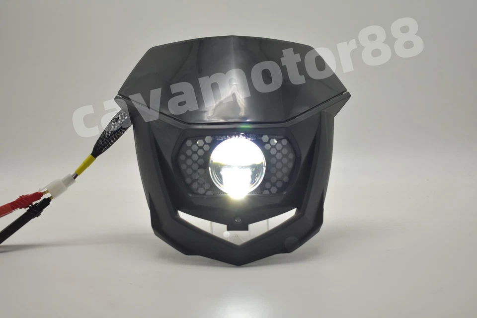 Mask DRL LED Headlight For SUZUKI DRZ400 E/S/SM DR200S DR650SE DRZ400SM DRZ400S - Image 4 of 4