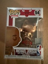 FUNKO POP! BASKETBALL MICHAEL JORDAN #54 BRONZED FOOT LOCKER EXCLUSIVE VAULTED