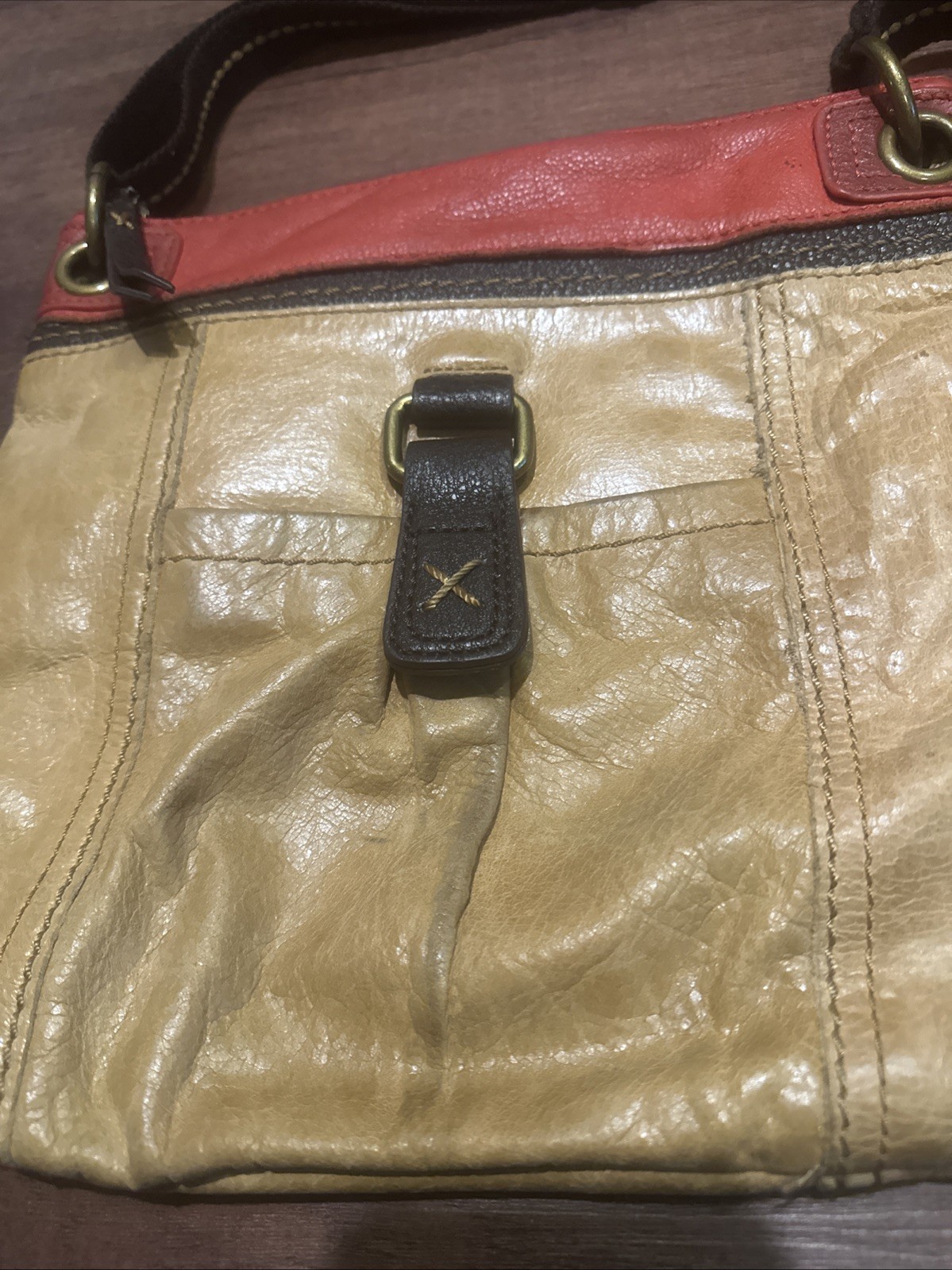 The Sak Multicolor Patchwork Soft Pebble Leather … - image 2