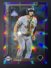 2025 Topps Pro Debut - Lisbel Diaz #PD-137 Purple Foil /299 (RC)