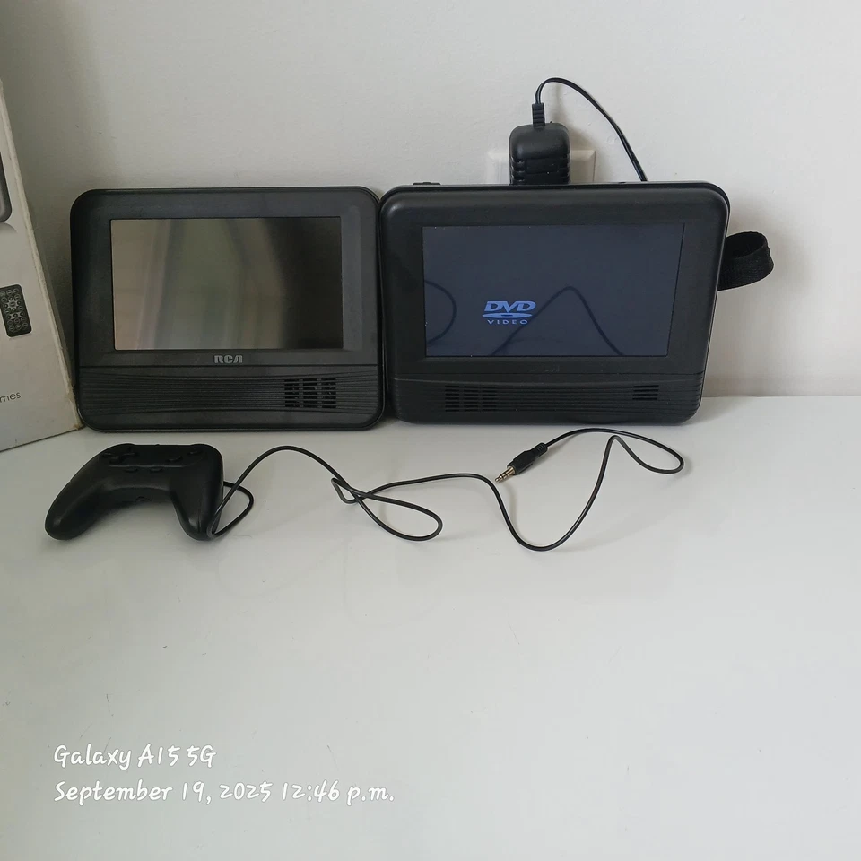 RCA 7" Mobile DVD System Dual (TESTED) (Adapter not included, missing a button) - Image 4 of 4