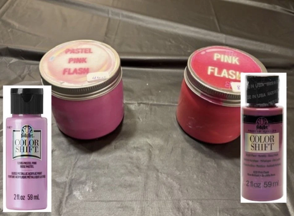 Lote Pintura Metálica Folkart Color Shift - 17 Colores Diferentes - Envío Gratis Foto 3 de 4