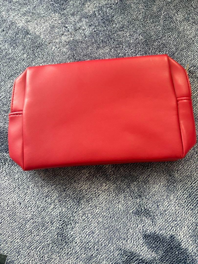 Borsa trucco Yves Saint Laurent Beaute pochette rossa novità regalo 22791