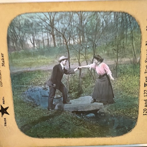 Are You Sincere DeWitt Wheeler Magic Lantern Slide