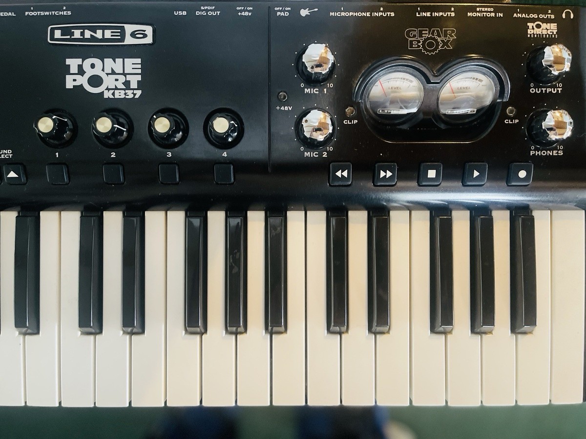Line 6 TonePort KB37 Digital Recording Interface for sale online
