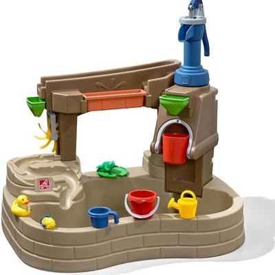 Step 2 Pump & Splash Discovery Pond Water Table, Kids Water Sensory Activity ...