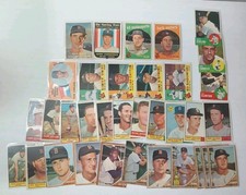 Lot of x34 1957-1963 Topps Boston Red Sox Cards Commons Rookies & Stars