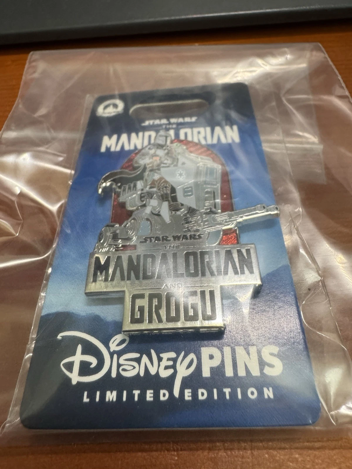 2026 Disney Pins Star Wars Mandalorian and Grogu LE 5500 Trading Pin, Brand New!