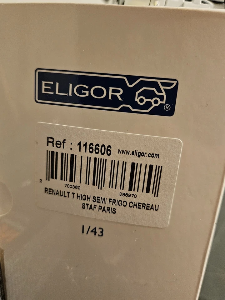 Eligor camion Renault T High Staf - Photo 2/2