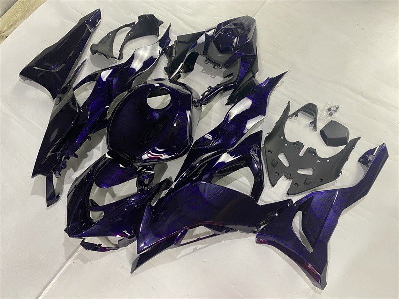 FSH Purple Forged Carbon Fairing Fit for Kawasaki Ninja ZX6R 2024