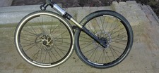 2 X Alexrims Felge & Manitou Gabel 38,1  Hayes Bremsen & Deore XT Schaltung 