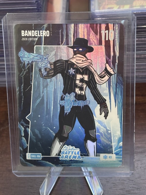 Bo Jackson Battle Arena - BANDELERO - Ice Chillin Battlefoil #Chill-106