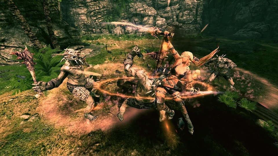 Blades of Time for X360 - Konami Xbox 360 Game - Image 2 of 4