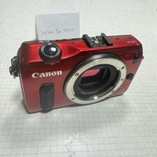 Canon EOS M Red Mirrorless Digital Camera 18.0MP Body 22.3 14.9 mm APS-C Exc