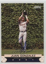 2021 Topps Archives Signature Series /15 Juan Gonzalez #01TSC-122 Auto 0m0