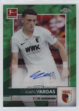 Ruben Vargas Chrome Bundesliga 2020/21 Green Refractor /99 Auto