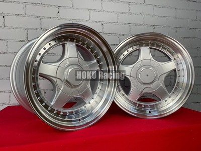 4X 17'' BBS RF Style Deep Dish Felgen 5X120 8.5J + 10J für BMW E34 E90 E39 E60