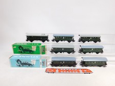 7x Märklin H0 AC Blech Wagen DÄCHER LACKIERT 4002 329/1 4003 2x OVP #EB215-1