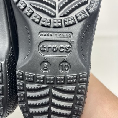 Crocs x Satisfy SR Black Classic Clog Zip Pouch Bag 208552  display picture 3