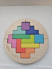 Lovevery Montessori Wooden Wobble Puzzle