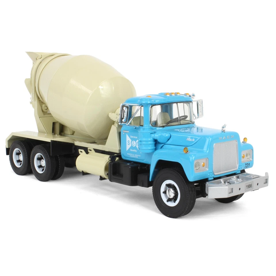 Camion Betoniere Mack R-Model 1/34, S&W Ready Mix Di First Gear 18-2689 - Immagine 2 di 4