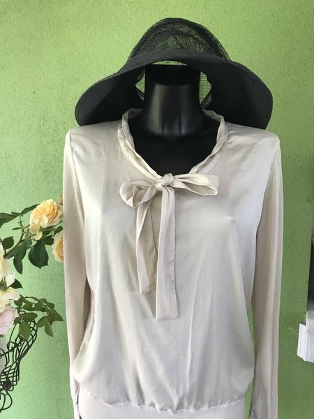 Women COS Sweater Beige Cotton 38 / M / 46 #6QDE