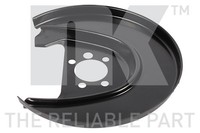 NK Spritzblech Bremsscheibe 234759 FüR 6C1 Skoda A2 Audi VW 9A2 9A4 Polo 8Z0 6R1